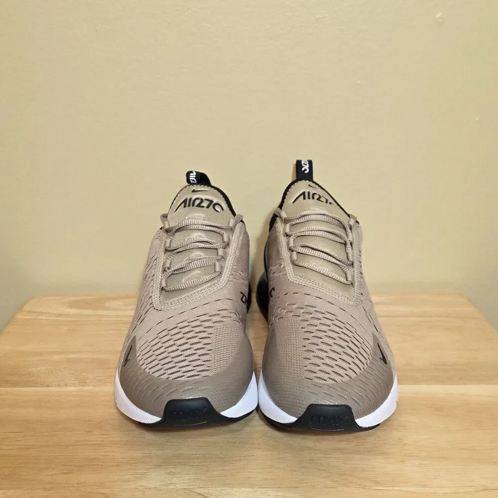 Nike Air Max 270 Khaki Black White Shoes FQ8830-247 Men's Size 11.5